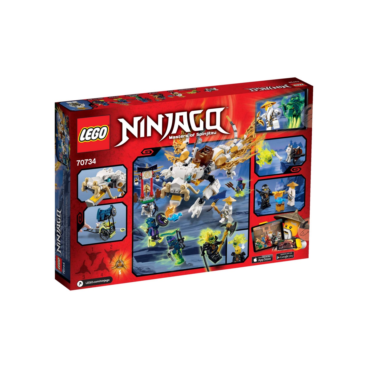 Lego Ninjago. Дракон Сэнсэя Ву  